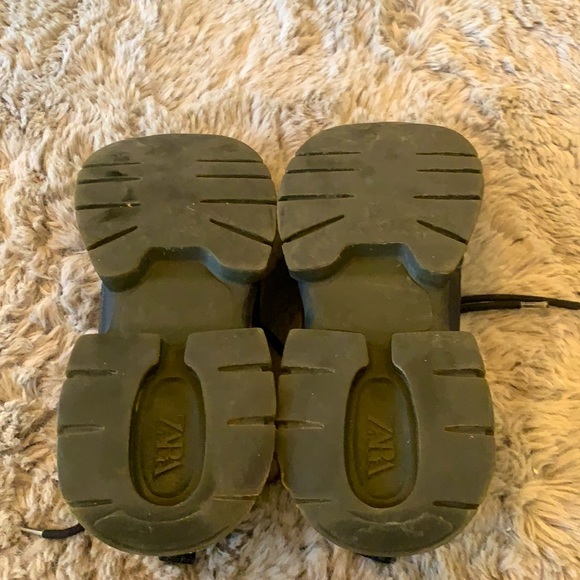 ZARA CHUNKY BLACK SNEAKERS - Picture 9 of 9
